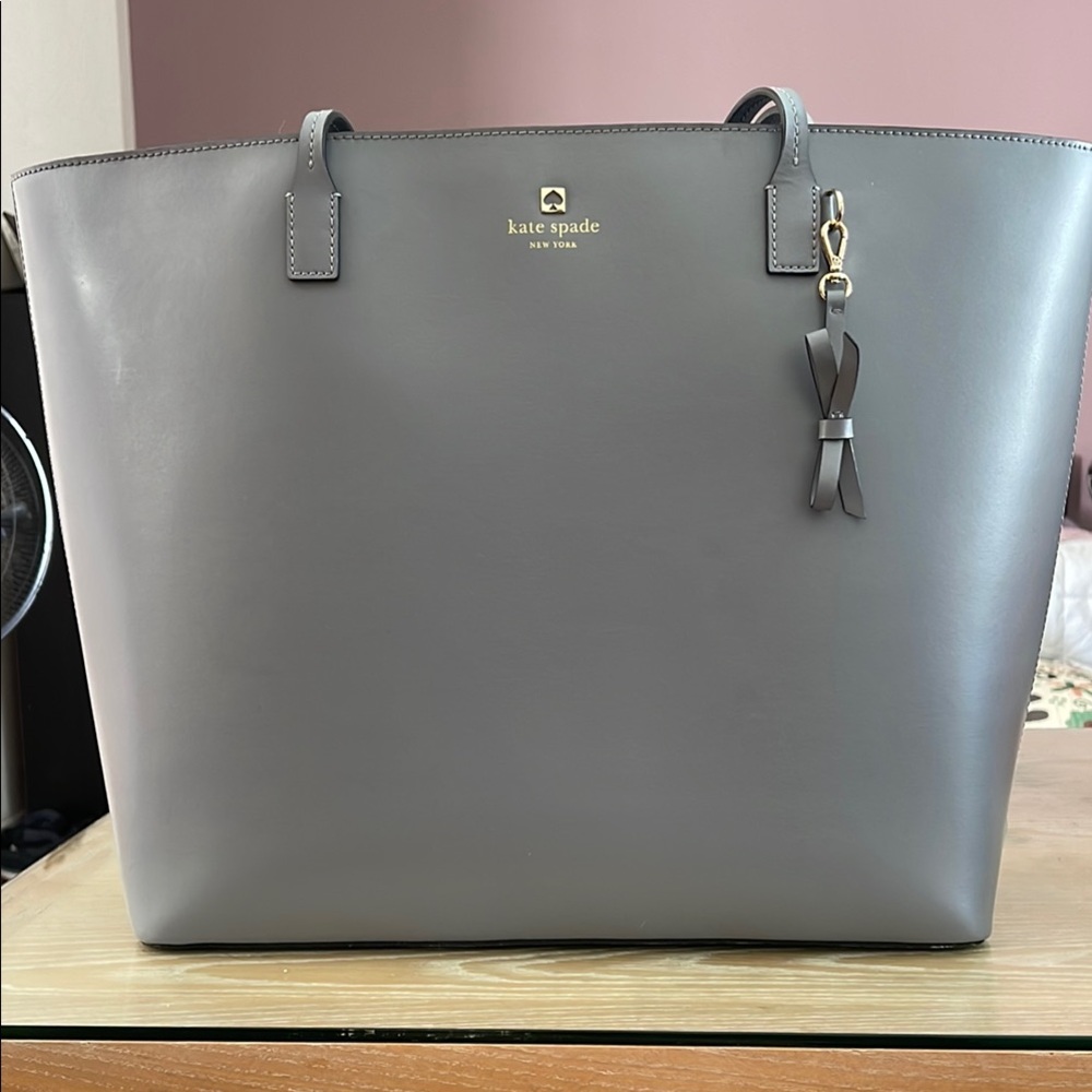 Kate Spade Gray Tote Bag